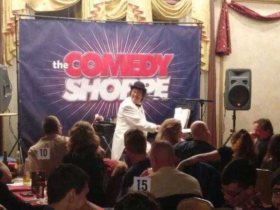 Photo provided Comedians entertain guests at the Comedy Shoppe in Pompton Plains every Saturday night.