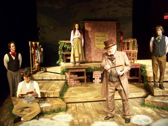 Tri-State Actors Theater holds auditions for 'A Christmas Carol' Tri-State Actors Theater will hold auditions for A Christmas Carol, Oct. 26. Pictured: Paul Meacham as Scrooge and the 2007 cast Clark Gookin, Phillip Mutz, Jenelle Sosa and Bill Edwards.