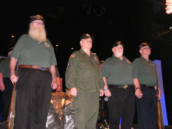 Vo-Tech holds second annual veterans tribute fashion show Photo by Viktoria-Leigh Wagner Members of the Vietnam Veterans of American are honored during the ceremony.