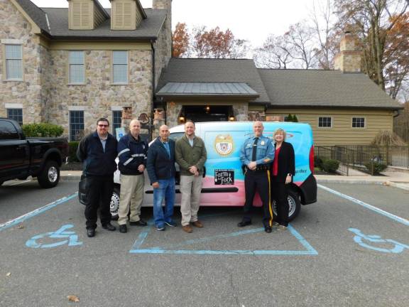 Lake Mohawk owner Steve Scro is working on curbside take out from noon to 8 p.m. today, Thursday, March 19 from the Mohawk House. Photo is of a previous Stuff the Bus effort to help the local community.