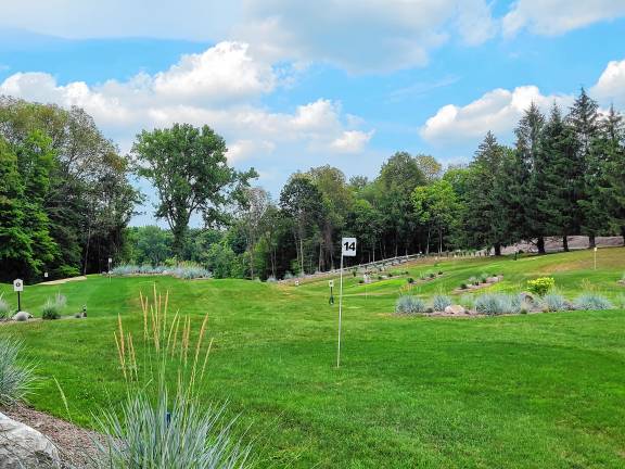 New sport comes to Mountain Creek <b>Hole 14 of the 1Club course. (Photo by Theresa Esposito)</b>
