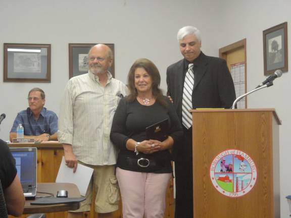 Board President recognized