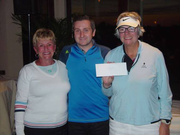 Ballyowen hosts member tourney WomenþÄôs Division winners Barbara Newhouse and Lisa Roth