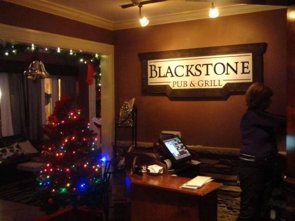 Blackstone Pub & Grill celebrates first year in business Blackstone Pub & Grill celebrates its one year anniversary.