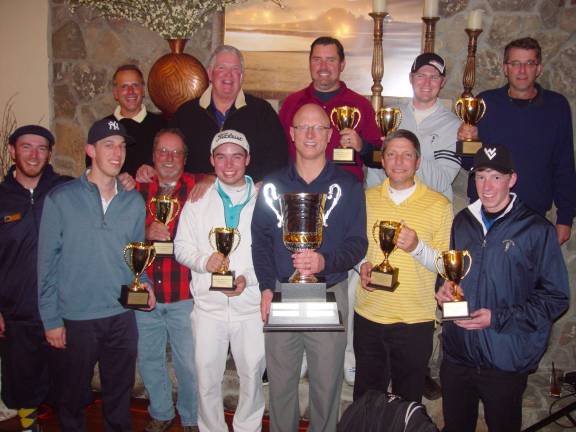 Team Ballyowen wins footgolf championship Photo submitted by John T. Whiting Team Ballyowen Golf Club won the 17th Crystal Springs Employee Cup championship