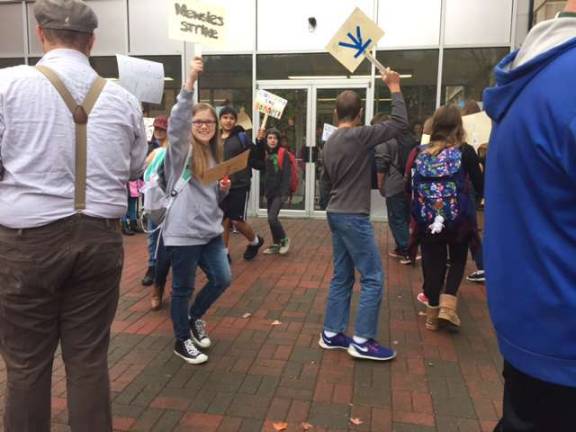 Ogdensburg students re-enact strike