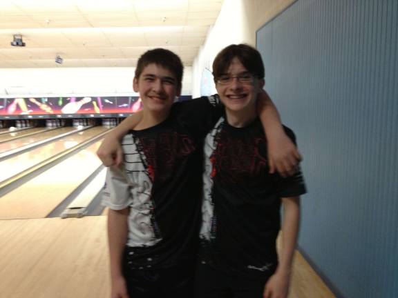 Area bowlers earn first place at tournament Joey Steele and Ryan Oleksy were doubles winners.