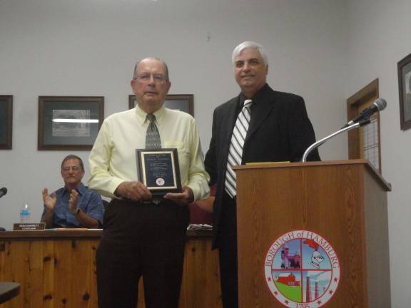 'The Voice of Hamburg' recognized as Senior Citizen of the Year Photo by Scott Baker