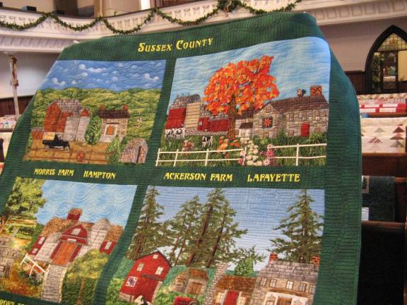 Sussex County Farm Quilt by Winnie Jager (Photo by Ginny Privitar)