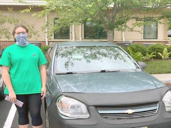 Katelyn MacLean recently received a used vehicle from Project Self-Sufficiency (Photo provided)