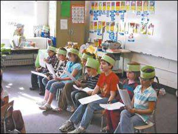Young readers perform Young readers perform