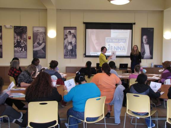 Child assault prevention training, education available Local residents participate in an Enough Abuse Campaign training session.