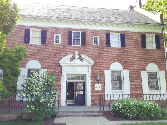 The Dennis Library in Newton.