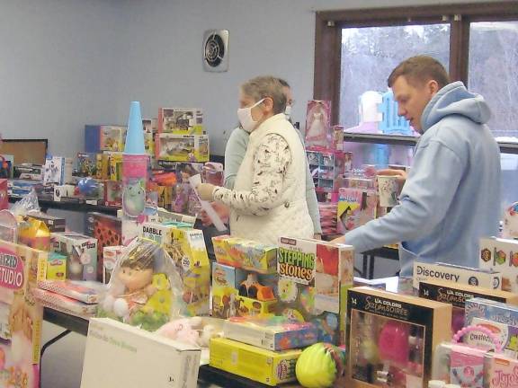 More than 1,000 toys were donated over the month-long drive (Photo by Janet Redyke)