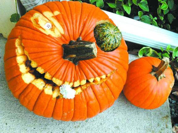 Carving it up Submitted by Robbi-Lee Ernst of Lafayette “Halloween is my life, pumpkin carving is my second nature.”