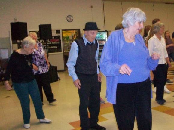Local senior citizens enjoyed dancing at the FBLA Prom.