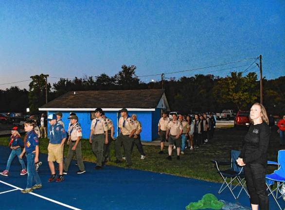 Photos: 9/11 Lights Memorial Service in Franklin Photos: 9/11 Lights Memorial Service in Franklin