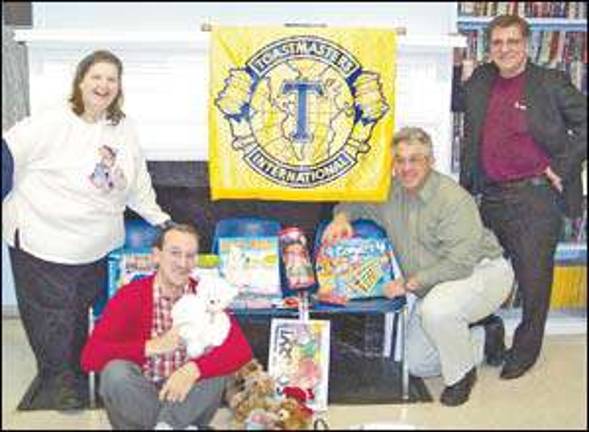 Toastmasters donate toys Toastmasters donate toys