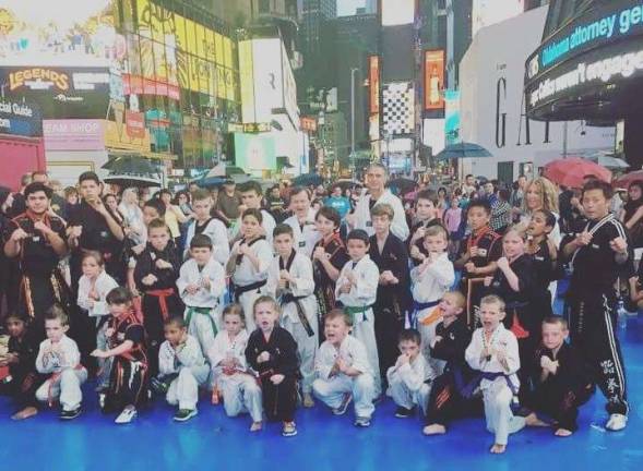 Hamburg martial arts students perform in N.Y.C.