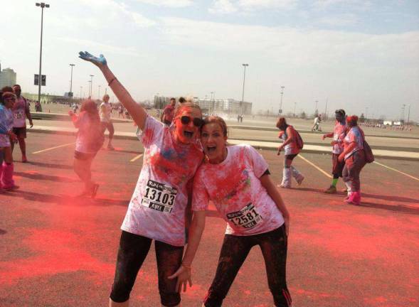 Megan Pischke and her mom Danielle Pischke of Sparta &quot;My mom is the absolute greatest. She participates in crazy events with me (like the color run), cries with me, laughs with me, and supports me with everything I do. She is my absolute best friend, and the worlds best mom a daughter could have. Happy Mothers Day!