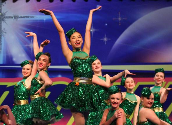Dance Expression performs in Sparta Grand Line, "42nd Street"