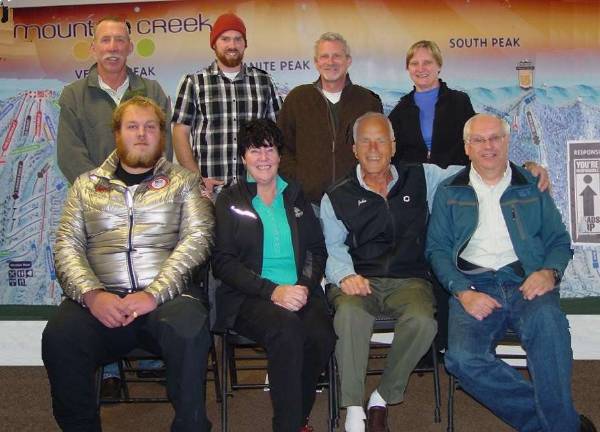 Members of the Advisory Committee - Front: Vice President Dan Monzo, Secretary/Treasurer Buffy Whiting, President John Whiting, and John Swartwood. Back: David Rowan, Tim Stone, Chuck Wallace &amp; Susanne Ebling.