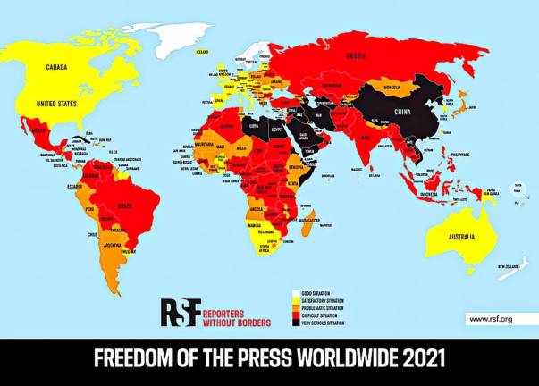 Local journalism is the lifeblood of a free democratic society (Map provided)