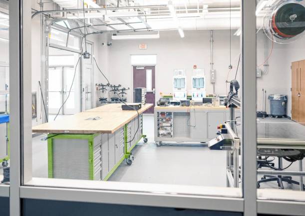 SCCC offers workshops for teachers, businesses The Makerspace in the Performing Arts Center at Sussex County Community College. (Photo provided)