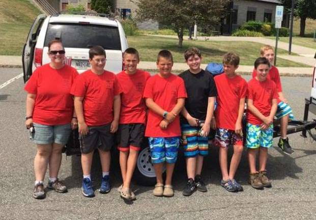 Troop 90 visits Somers Summer Camp