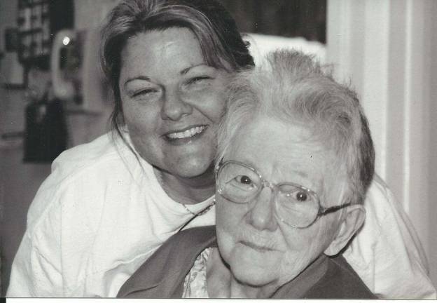 Elizabeth Mango and her mom Anastasia Mullin of Newton &quot;This picture was taken shortly before my Mom, Anastasia Mullin, passed away in 2004. My sister decided to do a photo shoot but Mom was a little reluctant to cooperate and smile, which made the photo shoot even more funnier. She managed to come up with a little grin. We miss her every day.&quot;