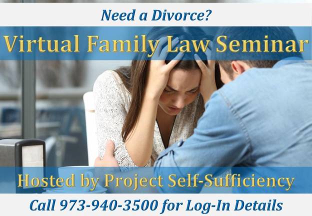 Free online family law seminar is tonight Project Self-Sufficiency will host an online family law seminar Thursday.