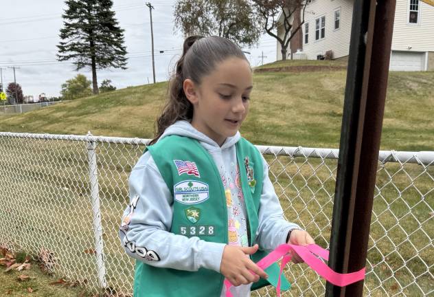 Girl Scout troop raises awareness Girl Scout troop raises awareness
