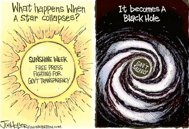 Sunshine Week: It’s always your right to know Sunshine Week: It’s always your right to know