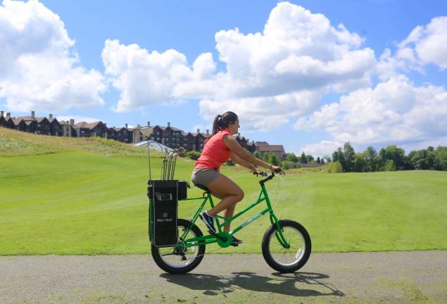 Crystal Springs introduces golf bikes Crystal Springs introduces golf bikes