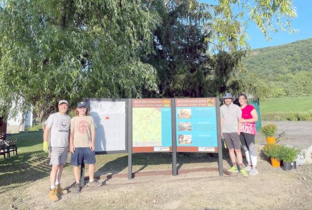 Eagle Scout project spotlights Western Highlands Byway