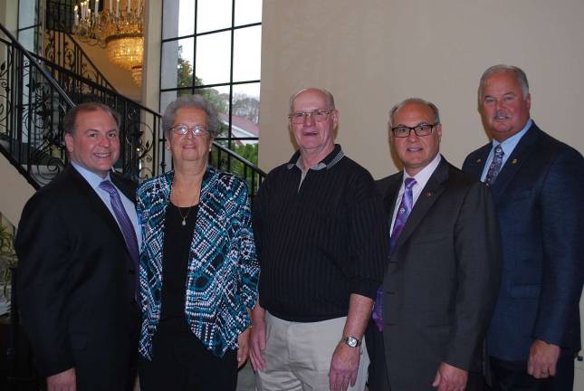 RoNetco Supermarkets honors longtime associates From left, RoNetco Supermarkets vice president and C.F.O. David P. Romano stands with 40-year honorees Barbara Boyle and Stanley Borden, with Domininick J. Romano, vice president and chief operationg officer and General Manager Hank Ramberger.