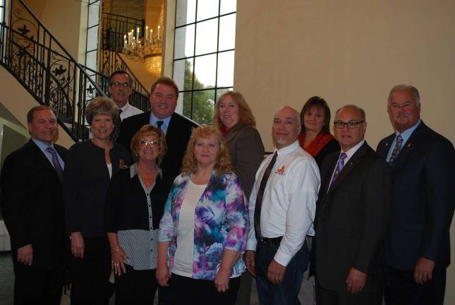 RoNetco Supermarkets honors longtime associates Employees with 35 years at RoNetco Supermarkets are shown: back, from left, Paul Tomasula; middle from left, Kevin Stauffer, Debbie Lynch, Sharon Peterson; front, from left, David P. Romano, vice president and C.F.O., honorees Cherie Hudson, Linda Pasko, Linda Decker and Richard Harding, and Dominick J. Romano, vice president & C.O.O., and Hank Ramberger, general manager.