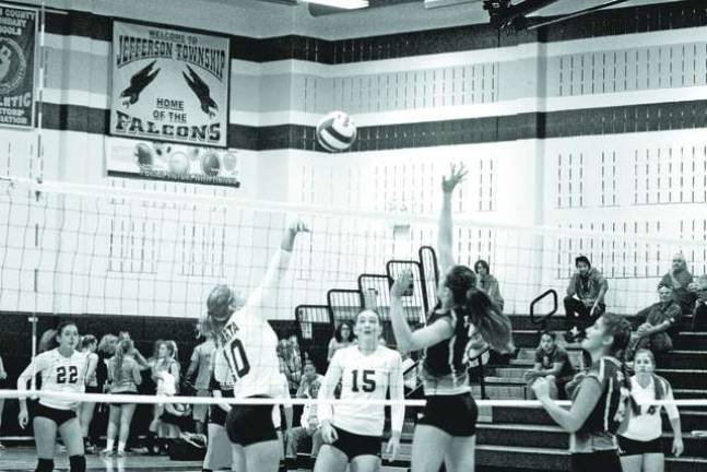 Jefferson Township High School defeated Sparta High School in varsity volleyball on Friday, Sept.26.