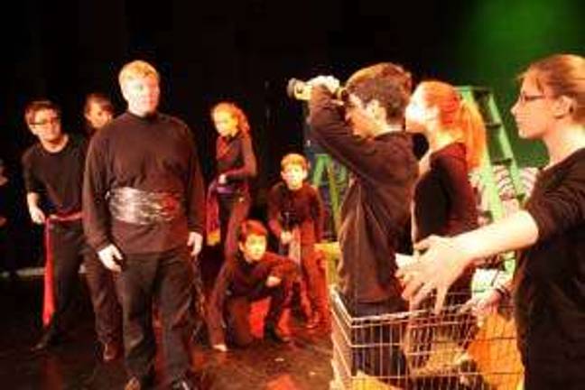 Locals perform in a twist on Cindarella and Robin Hood Photo provided Odyssey, performed in 2014, which was also part of the same series.