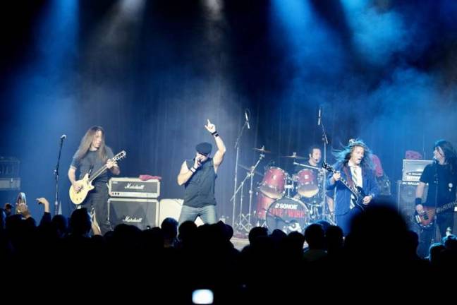 Photo provided Live Wire: A Salute to AC/DC to perform on Aug. 1 at Newton Theatre.