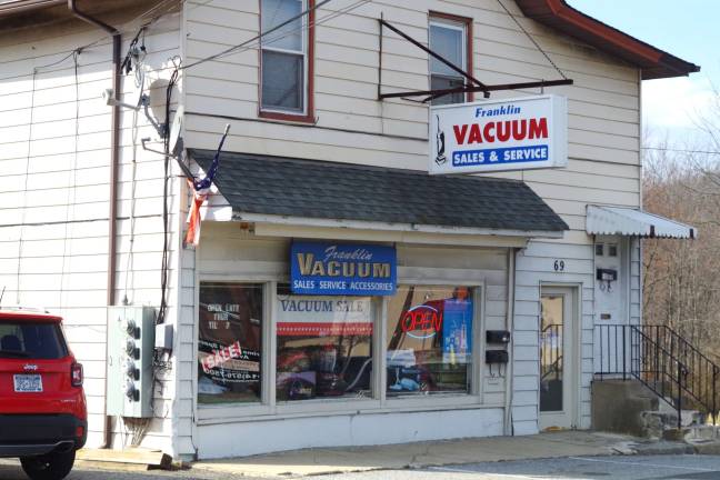 Readers who identified themselves as Phil Dressner, Joann Huff, Pam Perler, Liz Mazzucco, Charlie Man Dalrymple, and David A. Cole knew last week's photo was of Franklin Vacuum Sales and Service, located on southbound Route 23.