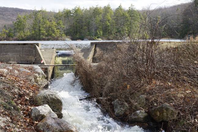 Readers who identified themselves as Pamela Perler, Joann Huff, David Cole and Burt Christie knew last week's photo was of Heater's Pond Dam Spillway.