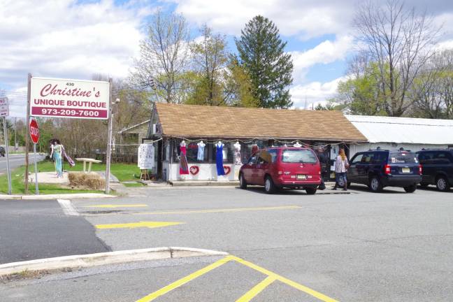 Where in responses People who identified themselves as Pam Perler, Joann Huff, Rita LaBarck, Barbara Bartro, Lois Ferguson, Stephen Ferguson, Kathy Ann O'Connor and Dolores Marsh knew last week's photo was of Christine's Unique Boutique, locatedat 430 Route 23 North about a quarter mile north of the Franklin ShopRite supermarket.