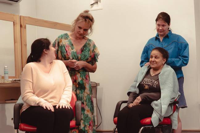 North Star to present ‘Steel Magnolias’ Clockwise, Linda Leigh DeDude, Jennifjer Balogh, Amanda Hobaugh and Debra Carozza are shown.