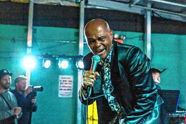 Soul, rock, bluegrass - take your pick <b>Bobby Harden, lead singer of the Original Blues Brothers Band, will give a free concert Friday night in Sparta. (Photo courtesy of Bobby Harden)</b>