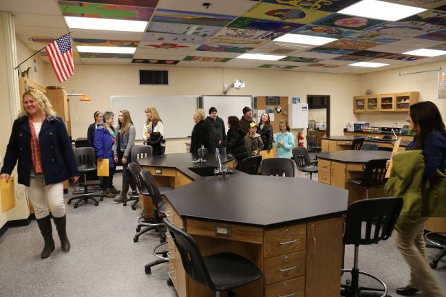 High Point holds open house One of the new science rooms at High Point Regional High School.