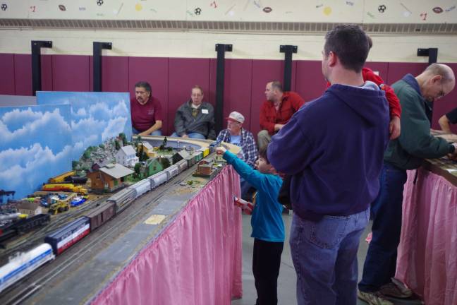 What kid doesn&#xfe;&#xc4;&#xf4;t love a train? This year there were three trains up and running at the Sussex County Railroad Club Annual Show.