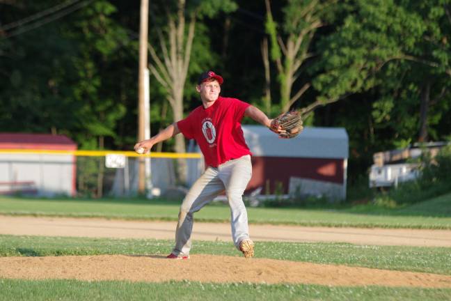 High Point Knights pitcher Kyle Adams.