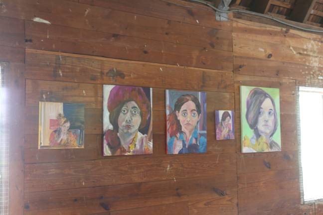 Medicine Wheel celebrated at Lusscroft Farm Locala artists display and sell their work in the barn.