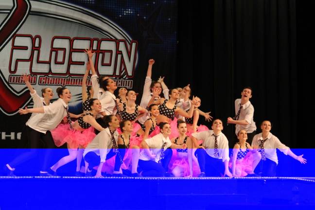 Dance Expression Performers earn high honors Dance Explosion dancers perform a number from "Grease."